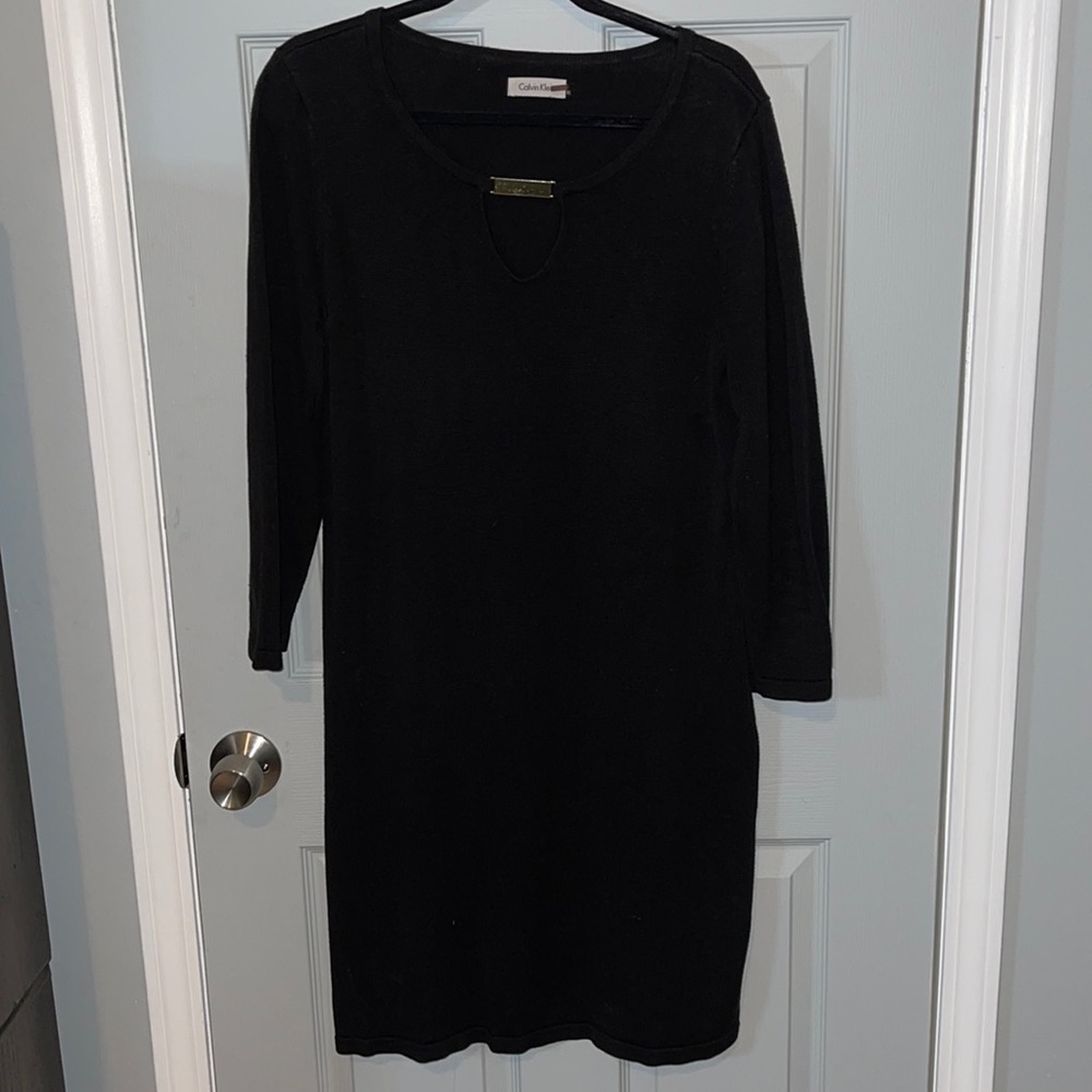 Calvin Klein Knee-Length Sweater Dress